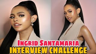 Maria Ingrid Teresita Santamaria Interview Challenge for Miss Universe Philippines 2021