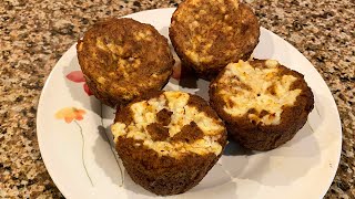 Keto Pumpkin Cheesecake Muffins