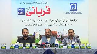 Press Conference-Alkhidmat #Qurbani Fi Sabeel Lillah 2024