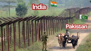 Indian🇮🇳 Pakistan🇵🇰 Zero Line || Pakistan Last Border Village