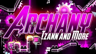 'Archany' 100% (Easy Demon) by IZann, R503Sv(Me) and More [ALL COINS] | Geometry Dash