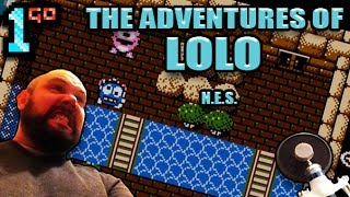 1GO Short Play - Adventures of Lolo (NES) (With Commentary)