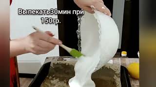 бюджетный меренговый рулет без маскарпоне