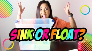 Will It Sink or Float? DENSITY DEMO