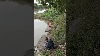 banjir pun tetap ramai pemancing