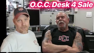 Paul Sr’s Desk from Orange County Choppers - FOR SALE - eBay Item #: 126699640135