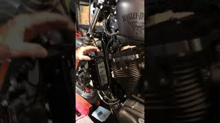 3.0 UltraCool Oil Cooler Install for 2004-2021 Harley-Davidson Sportster Electrical Test