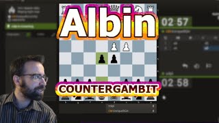 Faking My Way Through an Albin Countergambit | Blitz Game