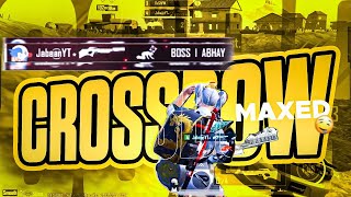 CRAZY CROSSBOW SKILLSET + KILL MESSAGE 🥵🔥 THE KING!!? 👑 | 4 Finger + Full Gyroscope | #BGMI