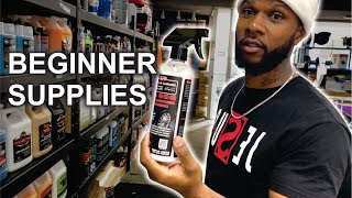 Cost For Beginner Detailing Supplies - Hunters Mobile Detailing