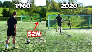 Penalty Kicks from 1960 to 2020 - THE EVOLUTION OF FOOTBALL PENALTIES