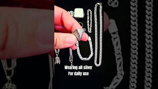 Will my silver jewelry last overtime? what are your thoughts? #silver #jewellery #youtubeshorts