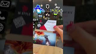 AR Business Card for Digital Fashion Designer #ar #augmentedreality