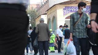 Iran video footage | Iranian people - Tehran Bazaar