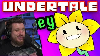 Реакция на UNDERTALE FLOWEY SONG "I Am Flowey" by TryHardNinja