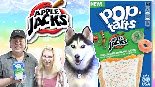 APPLE JAX Pop Tarts - REAL Review - with the DOGS