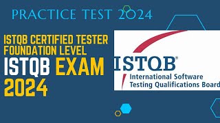 ISTQB Certified Tester Foundation Level ( CTFL) Practice Exams 2024| #istqbcertification |#ctfL