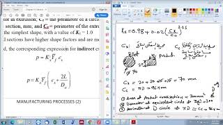 Chapter 4-lecture 13: Extrusion process parameters and extrusion die configuration