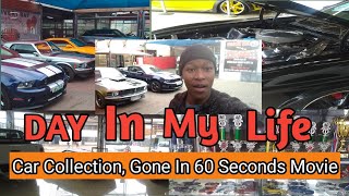 Day In My Life, Beast Car Collection, Mustang,Chevrolet | 'Gone In 60 Sec' Movie | F1 | Ford | Rover