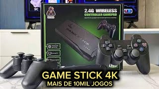 GAME STICK 4K VALE A PENA? MAIS DE 10 MIL JOGOS RETRÔ!