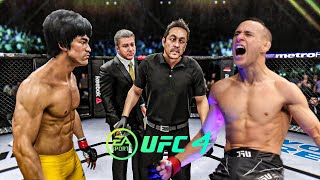 Bruce Lee vs Kai Kara-France - EA Sports UFC 4 - Bruce Lee Fight Club 🔥🐲