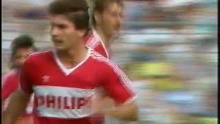 VVV - PSV, 0-1, Eredivisie 1987-1988, 20 september 1987