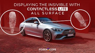 END VEHICLE ARSON with Contactless LITE! #forensictechnology #fingerprintimaging