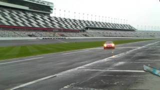 James Walker in pit lane. Daytona 24 hour January Test. JLowe-Racing