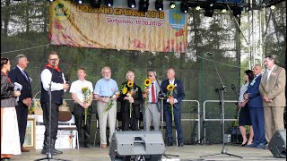 FRANCISZEK PIECZKA na dożynkach w Skrbeńsku