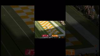 Tennessee Jermod McCoy makes the endzone interception to keep Alabama off the scoreboard