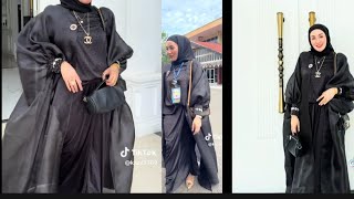 Cara mudah jahit outer kaftan