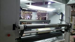 Closed chamber on GF-K Solvenbtased dry laminating machine_machine trial for Turkish FTM packaging