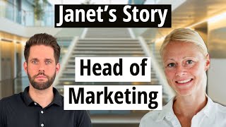 Karriere als Head of Marketing - Janet macht den nächsten Schritt