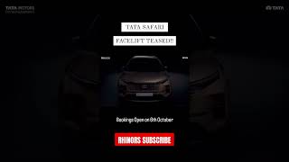 New Tata Safari 2023 #bookingopen 06.10.2023 #safari #2023 #shorts #viral #trending #video #rhinors