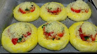 Их всегда мало! Булочки-мини пиццы для вкусного перекуса! /NEWCHIC