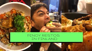 Pinoy Restaurants In Finland. First Stop Kamalig.