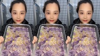 🧊❄️🥶Mukbang ice/hard shaved ice/embedded crushed hard ice/ice Asmr/sound crunchy