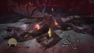 Dragon's Dogma - MK Supremacy - Dire Drake with unupgraded Almace (Mystic Knight lv.59)