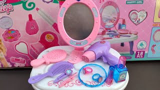 Satisfying unboxing with most beautiful pink makeup toys collection | Mini toys ASMR video