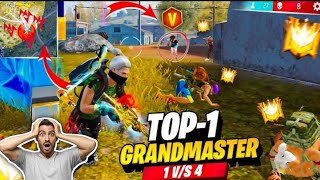 Mp40 🔥 Insane 90% Headshot Rate ⚡Solo VS Squad Full Gameplay | Grandmaster Gameplay😱#viral #freefire