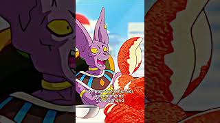 Beerus und Whis sind wie Kinder wenns ums Essen geht 😂😂