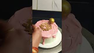 Simple cake design #youtubeshorts #treanding #shortvideo