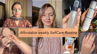 Weekly SelfCare Grooming Routine/for Girls/ Very Affordable And simple Steps✨