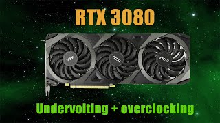 Rtx 3080 - Overclocking 2060MHz Gpu, 1300Mhz Vmem + Undervolting!