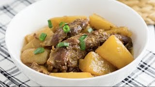 日式豬軟骨 Japanese Pork Tender Bone Stew (壓力煲食譜)