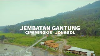 Pemandangan disekitar Jembatan Cipamingkis Jonggol