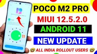 Poco M2 Pro Official MIUI 12.5 | Android 11 Indian Update |Poco M2 Pro New Updat |Poco M2 Pro Update