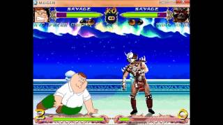 MUGEN Peter Griffin (me) VS Shao Kahn