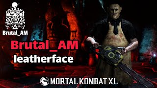 Leatherface Gameplay (MKX) - گیمپلی بازی مورتال کمبت ایکس