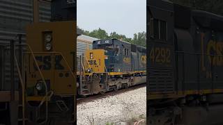 Csx M453 in Lakeland, FL (Ft. SD40-3 & YN2)